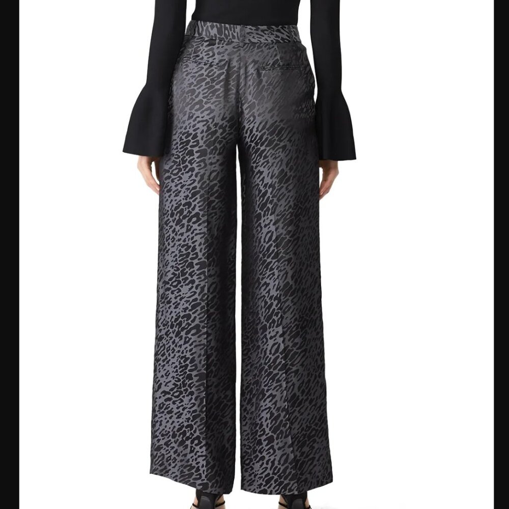 Equipment- Animal Print Flare Pants- sz. 4 - Picture 3 of 16
